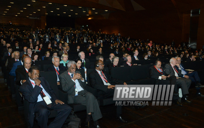 Bakıda BMT-nin Sivilizasiyalar Alyansının VII Qlobal Forumu. Azərbaycan, Bakı, 26 aprel 2016